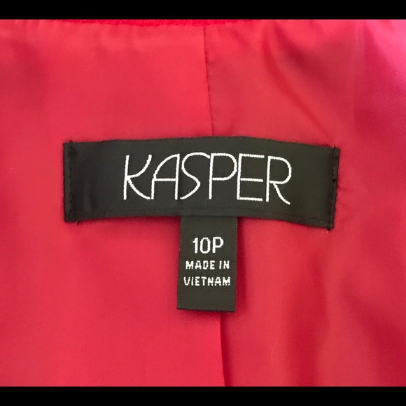 Red Kasper Blazer Jacket - Picture 3 of 3